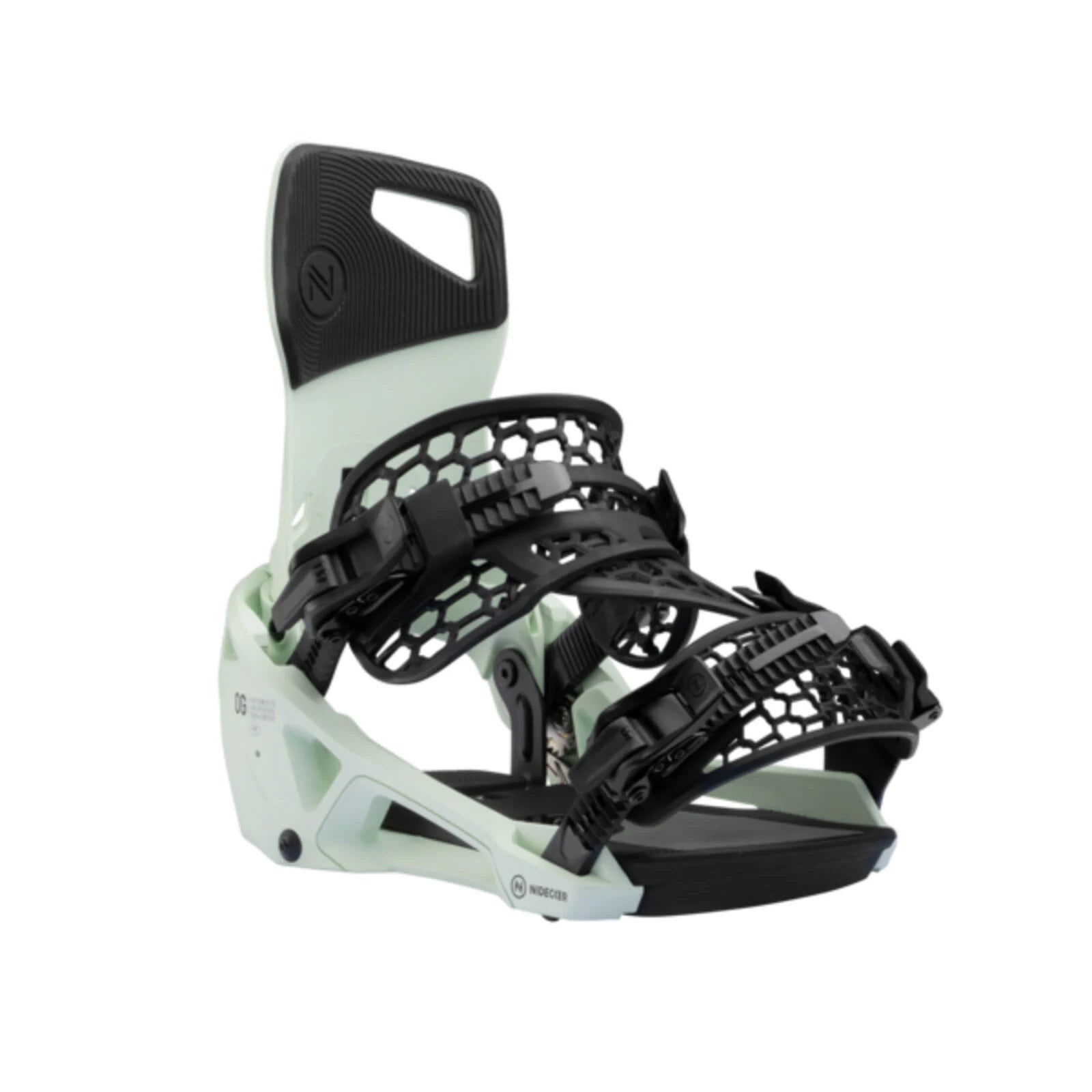 Nidecker Supermatic Snowboard Bindings 2024 - Black