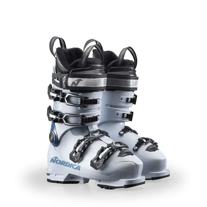 Nordica Women's Promachine 105 W Ski Boots 2025 -  White/Light Blue/Black