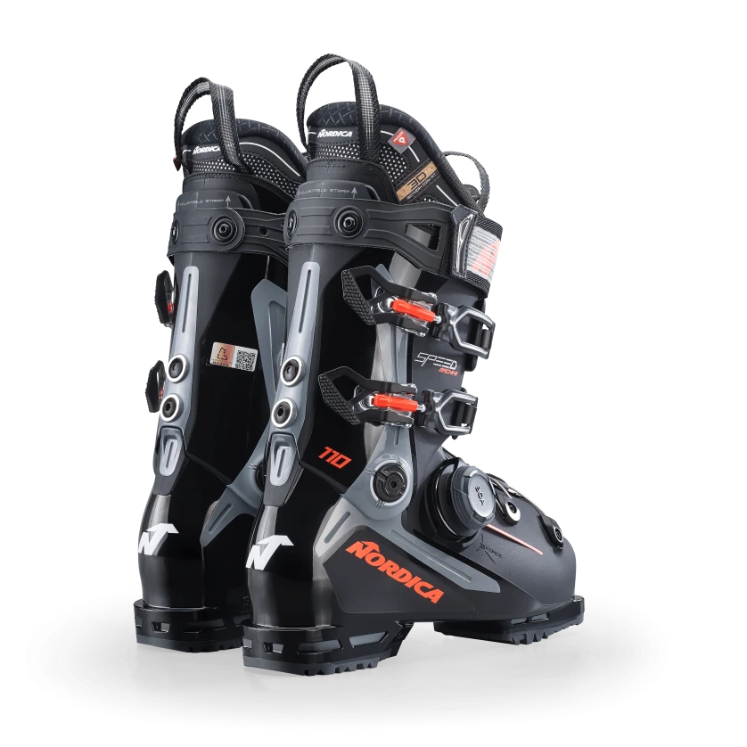 Nordica Speedmachine 3 Boa 110 Ski Boot 2025 - Black/Grey/Red