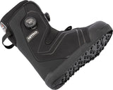 Nitro men's snowboard boot with BOA lacing system and aggressive rubber outsole