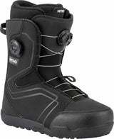 Nitro men's snowboard boot with dual BOA closure system and textured upper