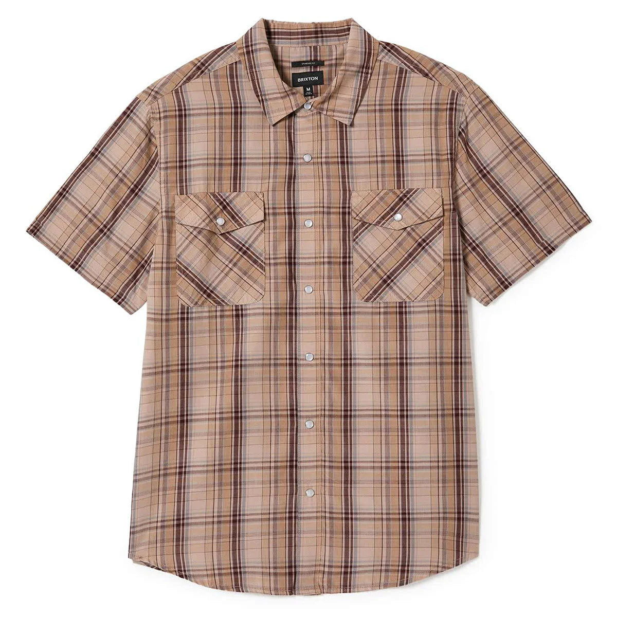 Brixton Men's Wayne Western Short Sleeve Shirt