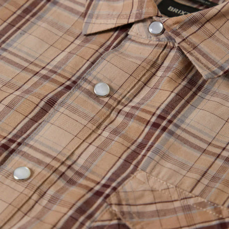 Brixton Men's Wayne Western Short Sleeve Shirt