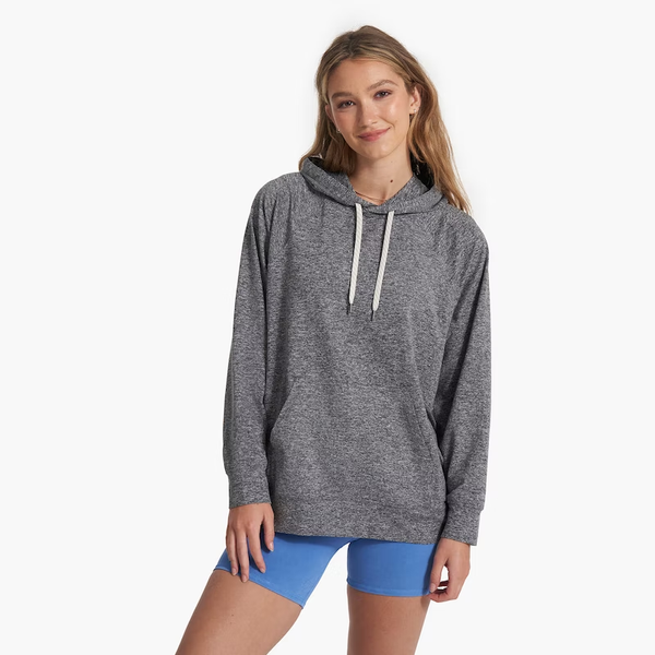 Vuori Halo Oversized Hoodie - Heather Grey