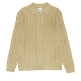 Rhythm Men's Mohair Quarter Zip Fisherman Knit