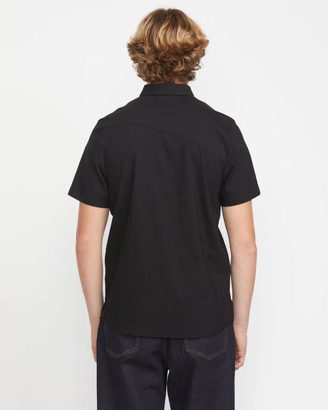 Volcom Men's Everett Oxford Short Sleeve Shirt