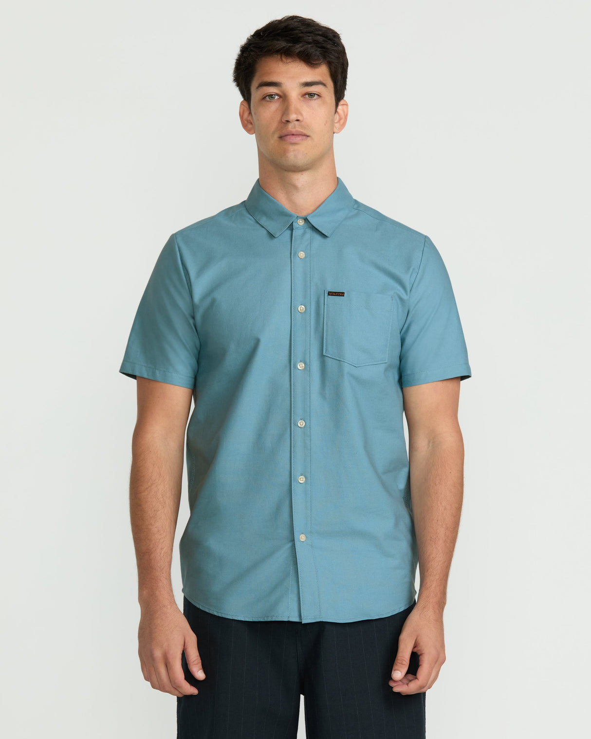 Volcom Men's Veeco Oxford Short Sleeve Shirt