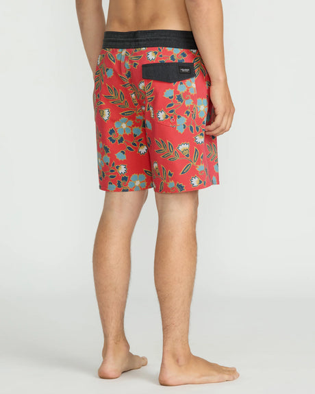 Volcom Men's Psyche Cotton Stoney 17"  Swim Trunks