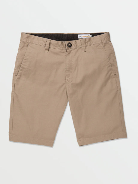 Volcom Frickin Modern Stretch Chino Shorts - Khaki