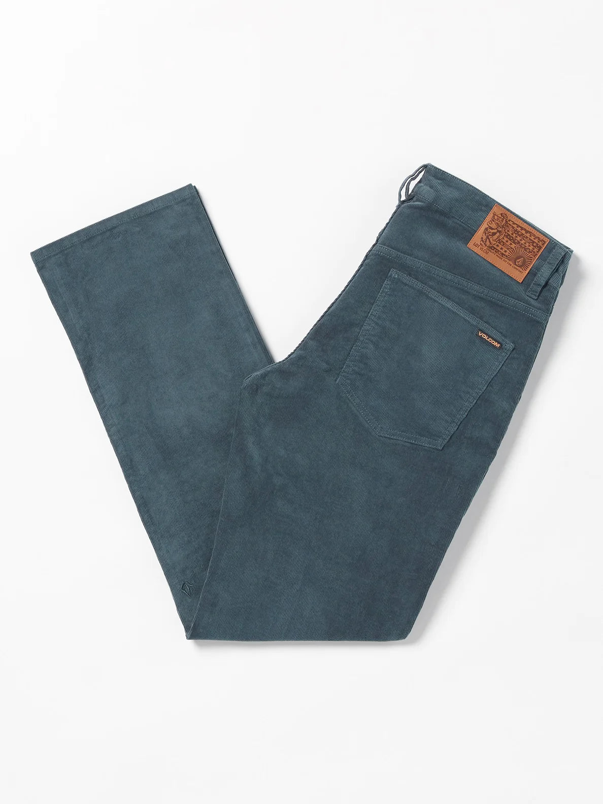 Load image into Gallery viewer, Volcom Solver 5 Pocket Corduroy Modern Fit Pants - Dark Slates
