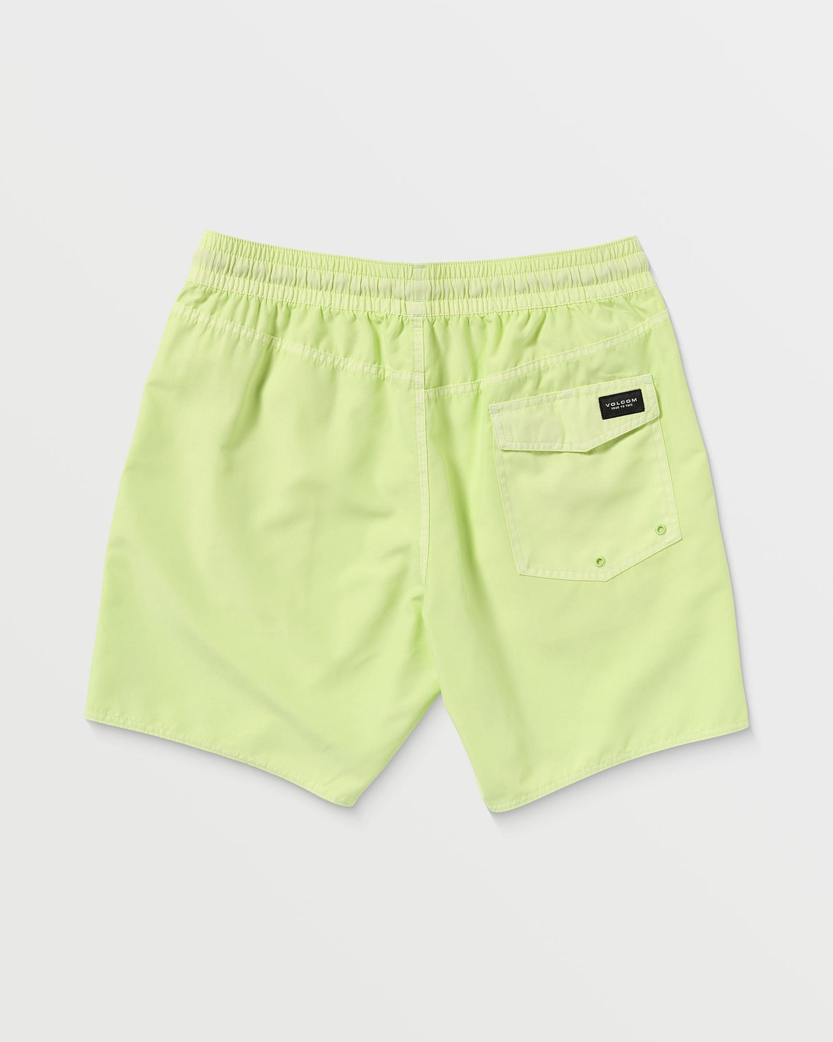 Volcom Men's Center Elastic Waist Trunk 17"