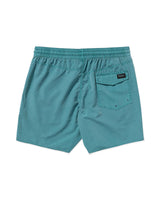 Volcom Men's Center Elastic Waist Trunk 17"