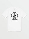 Volcom Crisp Stone Short Sleeve Tee - White