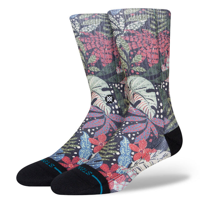 Stance Seacret Garden Poly Crew Socks - Multi