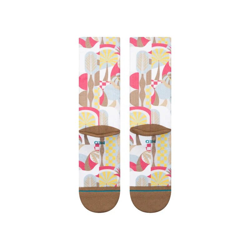 Stance Tropiclay Poly Crew Socks - Honey