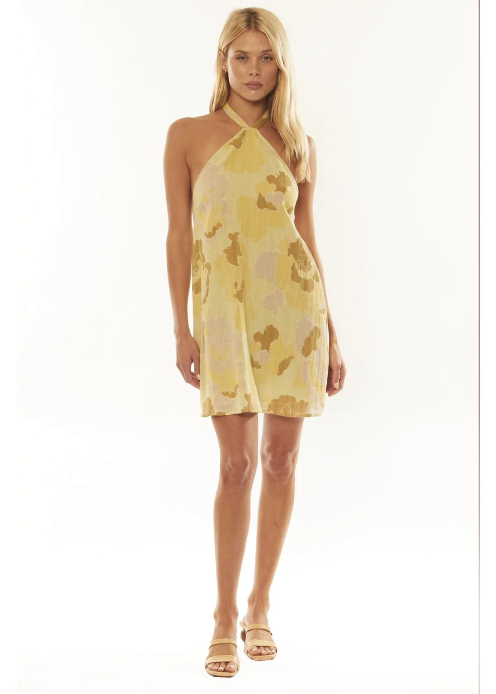 Amuse Society Frothy Breakers Dress - Seashell