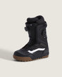 Vans Aura Pro 2.0 black snowboard boot with dual BOA dials and gum rubber sole