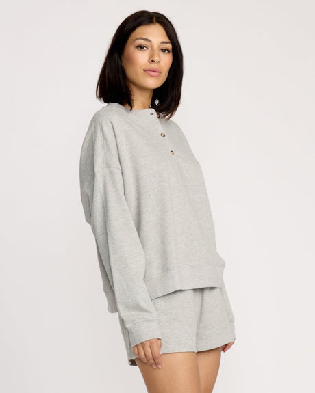 Volcom Lived In Fleece Henley