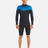 Body Glove Phoenix men's black and blue long sleeve chest-zip springsuit wetsuit