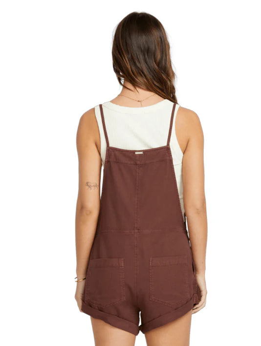 Billabong Wild Pursuit Overall - Chocolate Chip