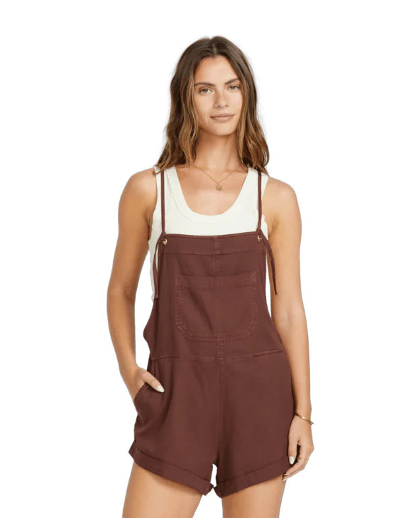 Billabong Wild Pursuit Overall - Chocolate Chip