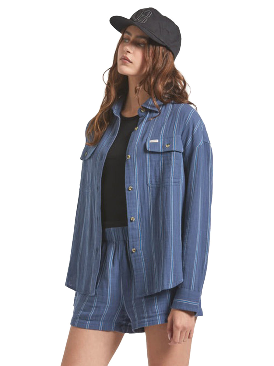 Brixton Women's Wandering Long Sleeve Shirt