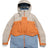Burton AK Swash Gore-Tex insulated snow jacket with colorblock paneling and adjustable hood