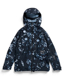 Burton AK Cyclic Gore-Tex women's snowboard jacket with hood and floral print pattern