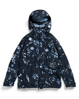 Burton AK Cyclic Gore-Tex women's snowboard jacket with hood and floral print pattern