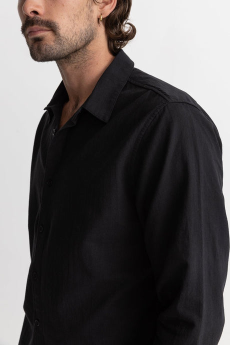 Rhythm Classic Linen LS Shirt