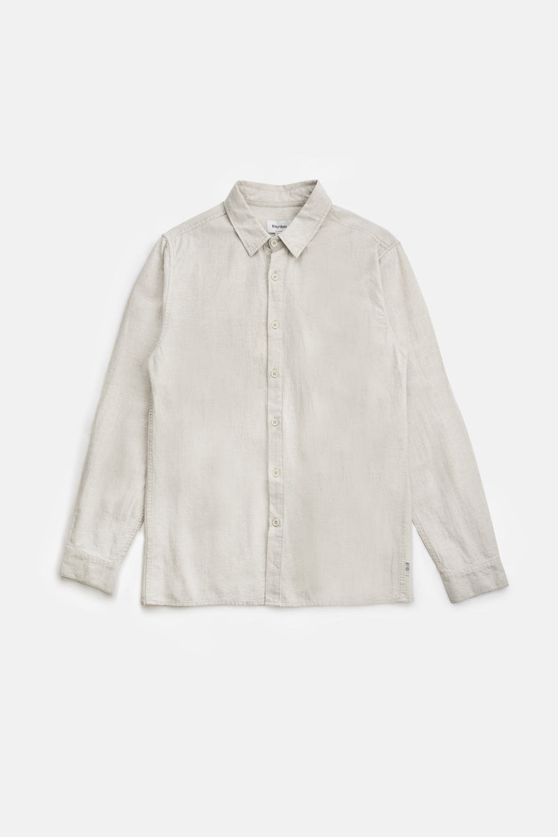 Rhythm Classic Linen LS Shirt