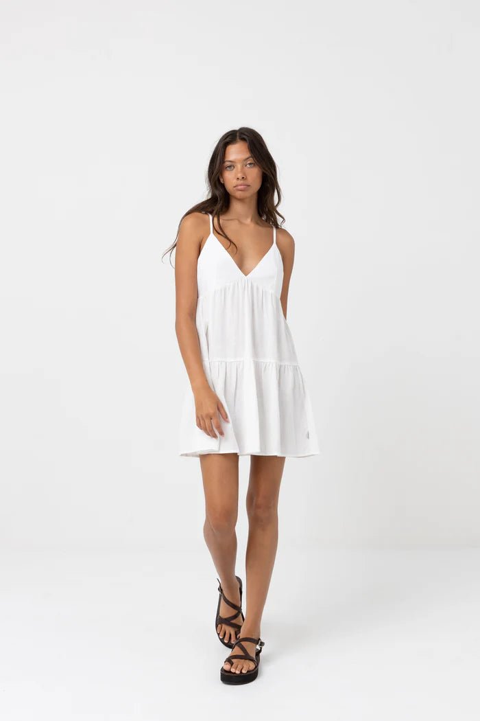 Rhythm Classic Tiered Mini Dress Rhythm Classic Tiered Mini Dress