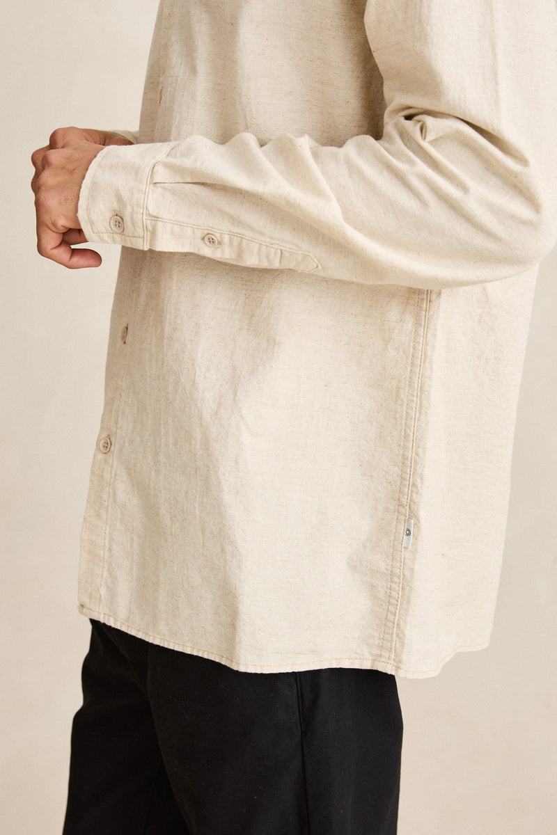 Rhythm Classic Linen LS Shirt