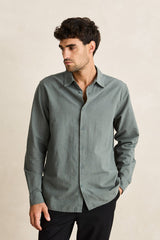 Rhythm Classic Linen LS Shirt