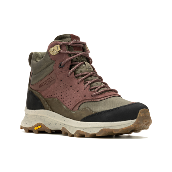 Merrell Women s Speed Solo Mid Waterproof Boot Olive Marron 6