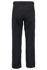 Flylow men's technical ski pant with back pocket, belt loops, and snap cuffs