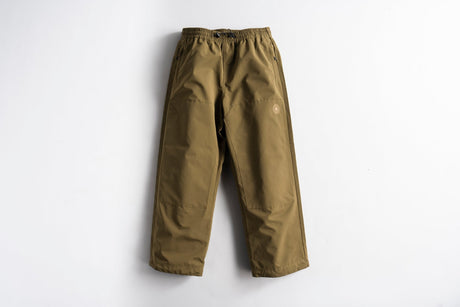 Autumn men's relaxed fit service pants with elastic waistband and articulated knees