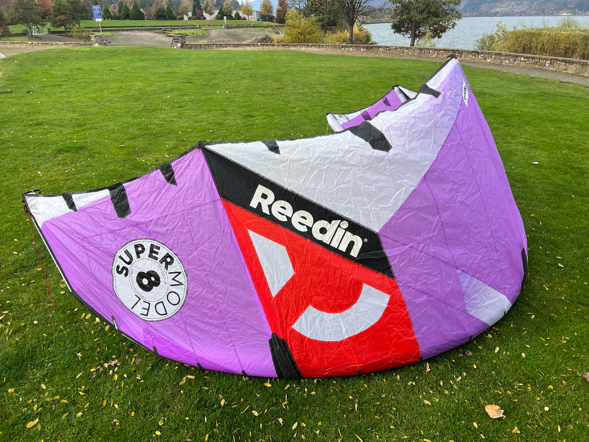 8m Reedin Super Model HTF2 Kiteboarding Kite - Used