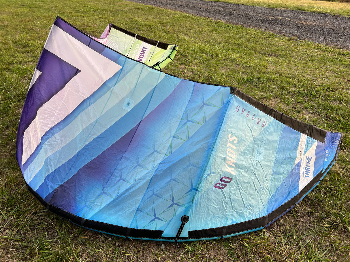 7m Harlem Thrive Kiteboarding Kite -Used