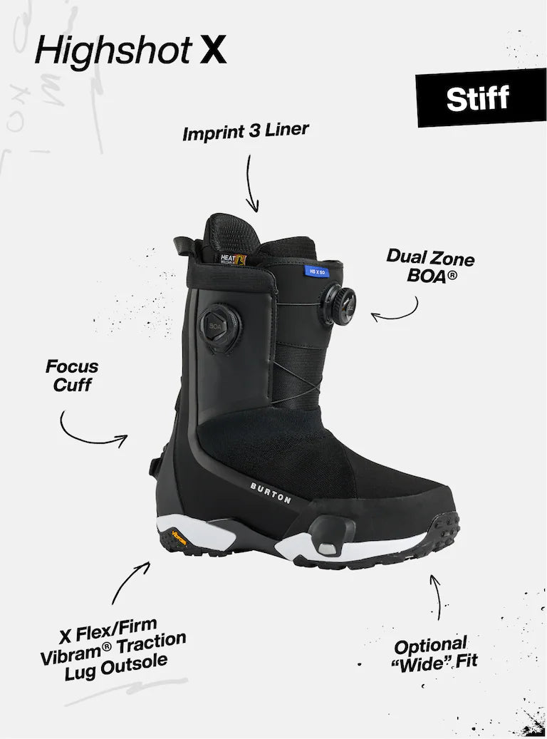 Burton Men's Highshot X Step On Snowboard Boots 2026