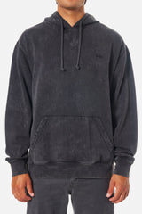 Katin Emb Hoodie - Black Sand Wash