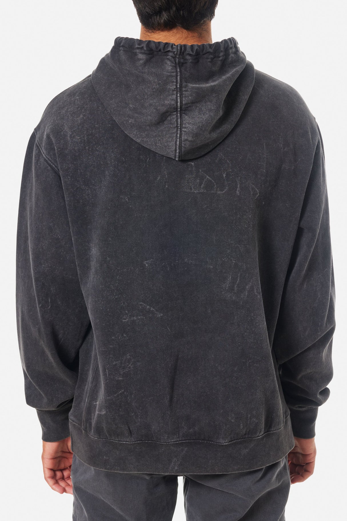 Katin Emb Hoodie - Black Sand Wash