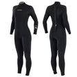 Manera Women's Seafarer Back Zip Wetsuit - Black