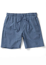 Vissla Hemp No See Um Eco 18' Elastic Walkshort - Tidal Blue