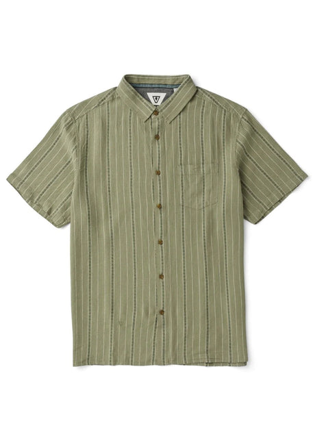 Vissla Linen Pin SS Shirt