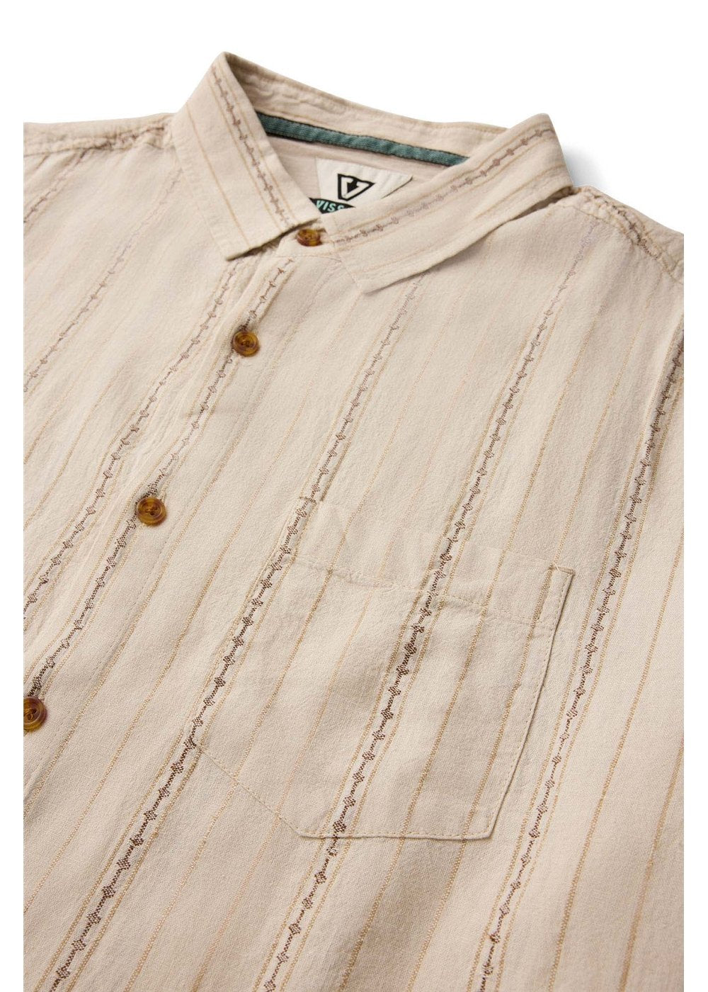 Vissla Linen Pin SS Shirt
