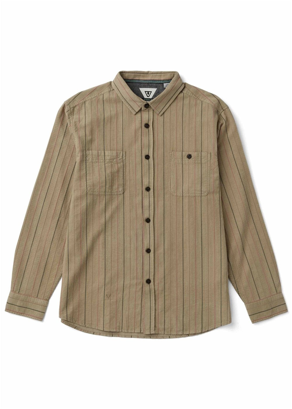 Vissla Rails Cord Printed Eco LS Shirt
