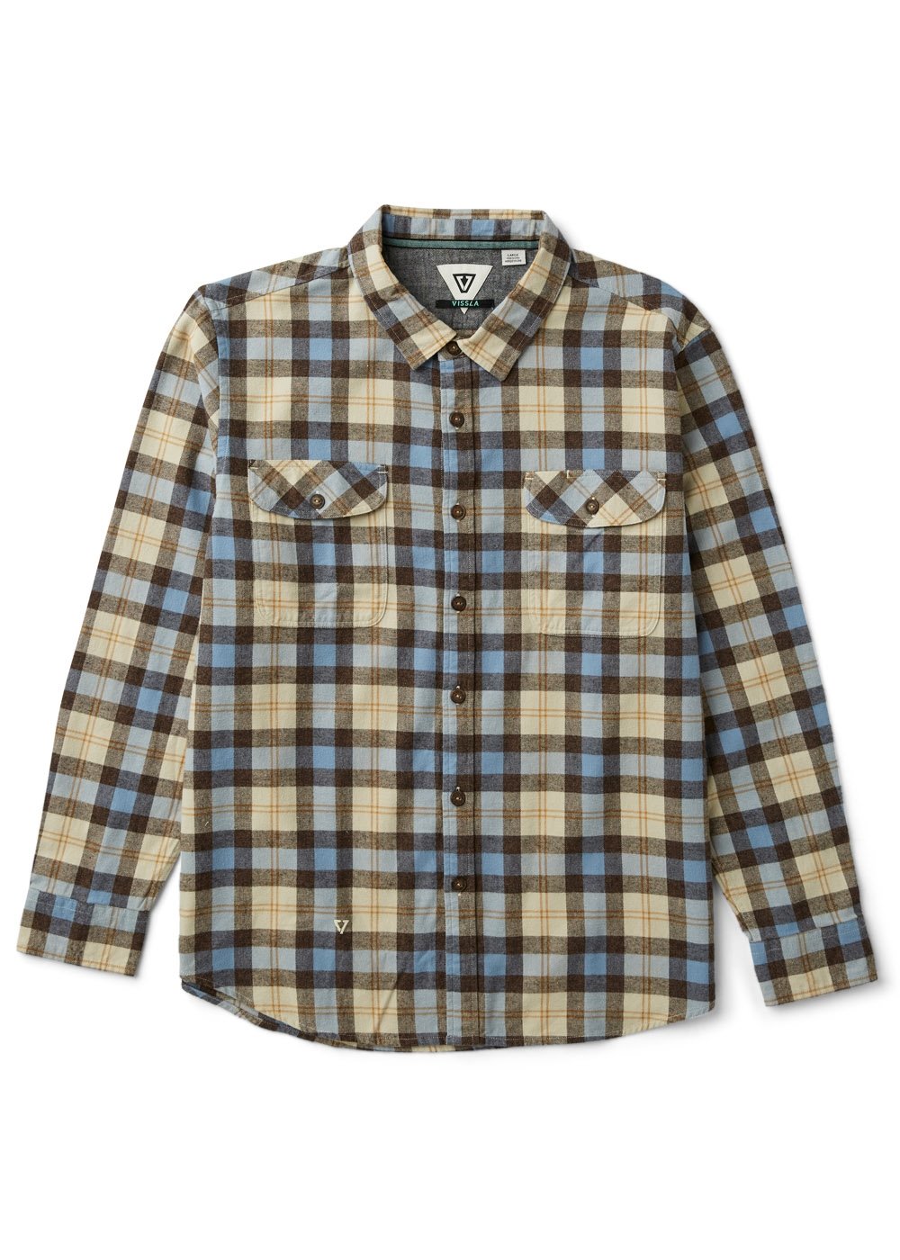 Vissla Central Coast Eco Long Sleeve Flannel