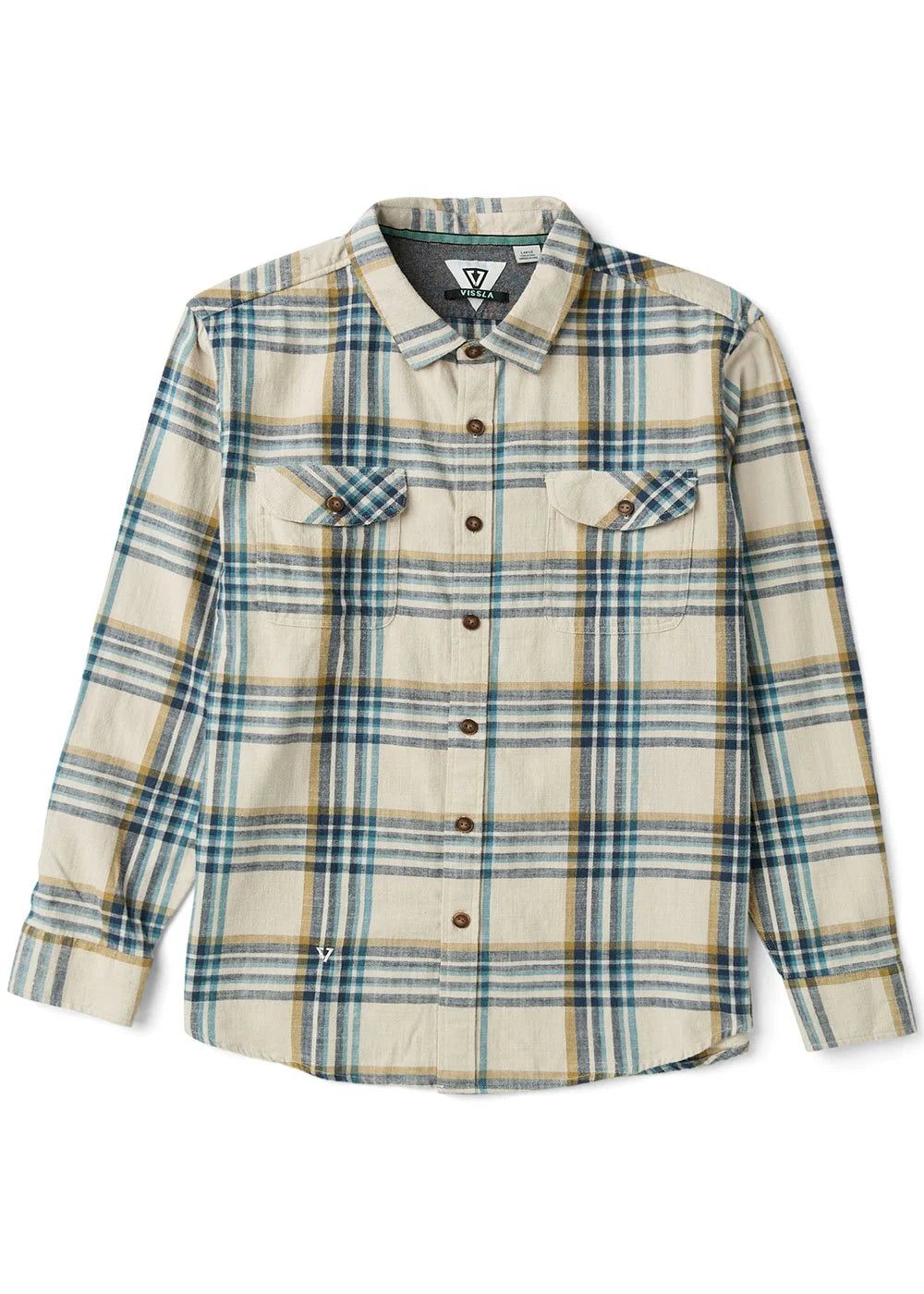 Vissla Central Coast Eco Long Sleeve Flannel