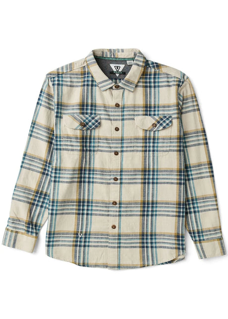 Vissla Central Coast Eco Long Sleeve Flannel